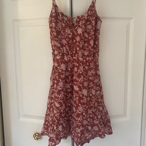 Red Abercrombie dress